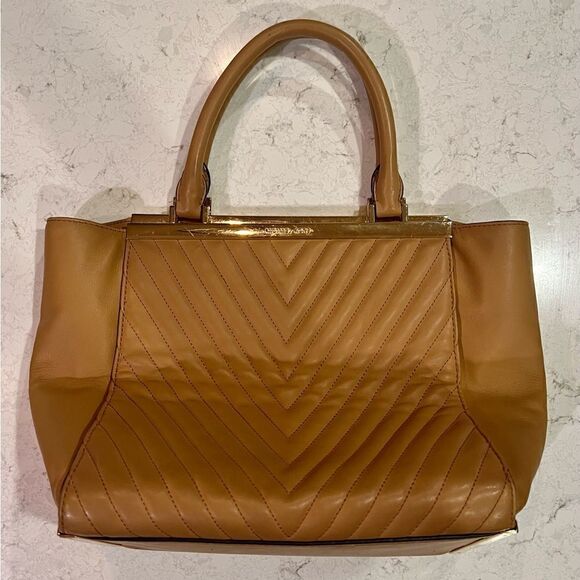 Michael Kors Chevron Quilted Tote Bag - Picture 3 of 8